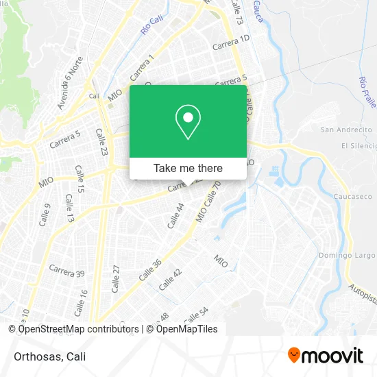 Orthosas map