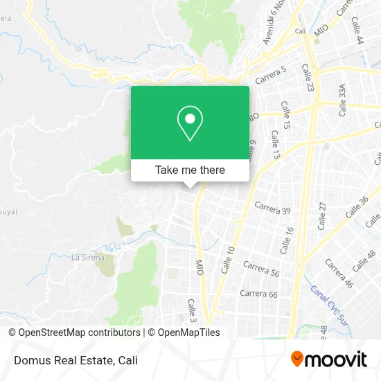 Domus Real Estate map