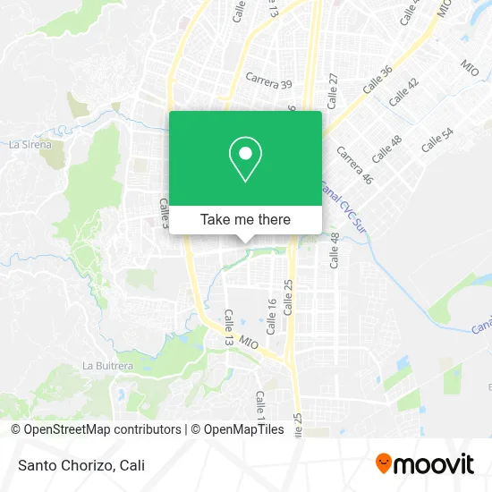 Santo Chorizo map