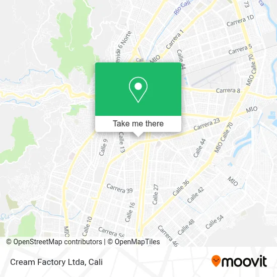Cream Factory Ltda map