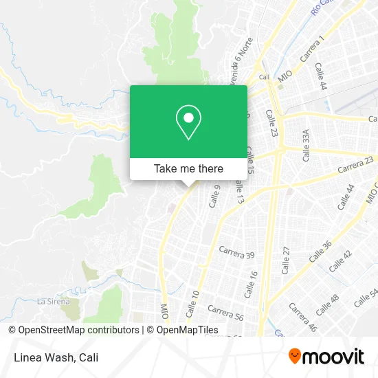 Linea Wash map