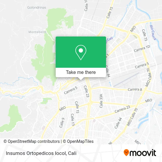 Insumos Ortopedicos Iocol map