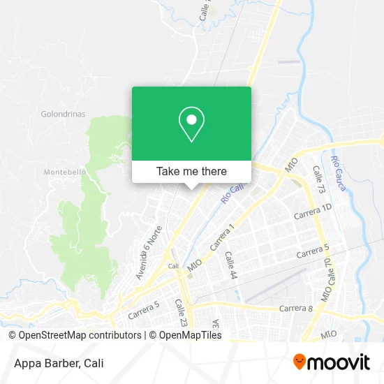 Appa Barber map