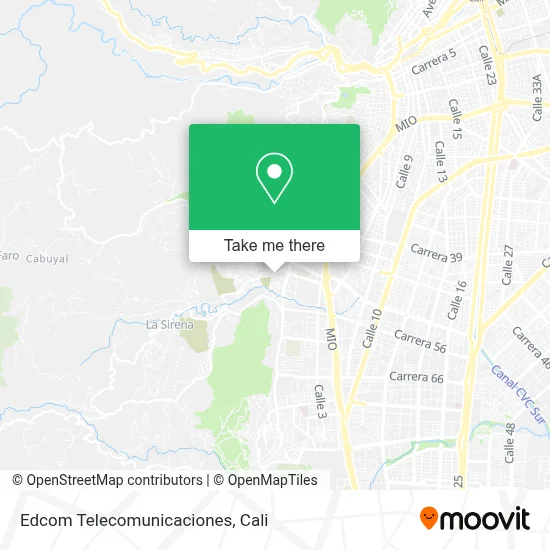 Edcom Telecomunicaciones map
