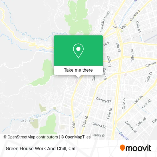 Green House Work And Chill map