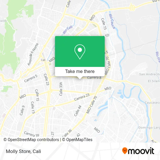 Molly Store map