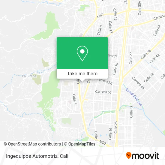 Ingequipos Automotriz map