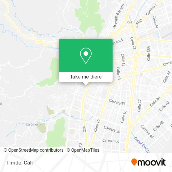 Timdo map