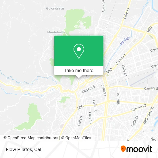 Flow Pilates map
