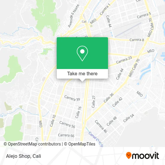 Alejo Shop map