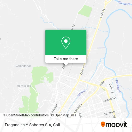 Fragancias Y Sabores S.A map