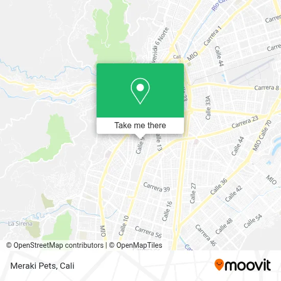 Meraki Pets map