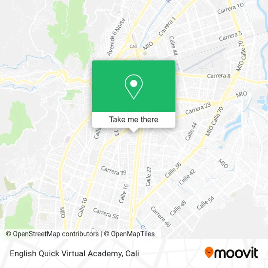 English Quick Virtual Academy map