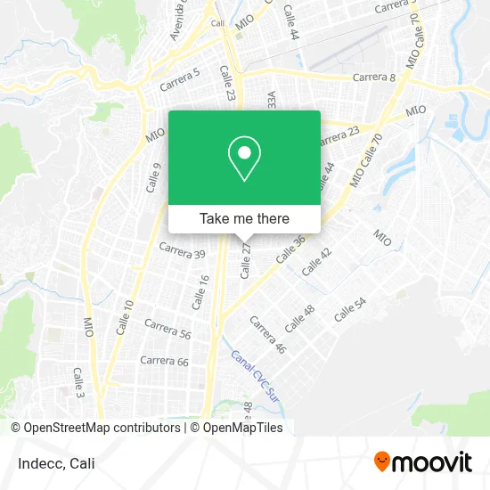 Indecc map