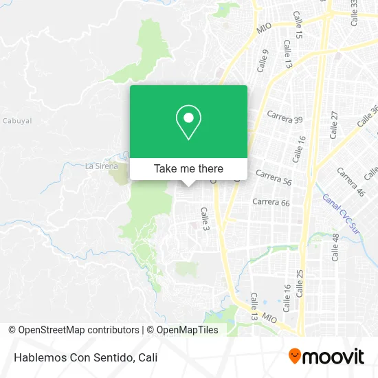 Hablemos Con Sentido map