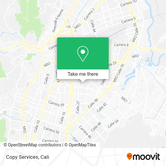 Copy Services map