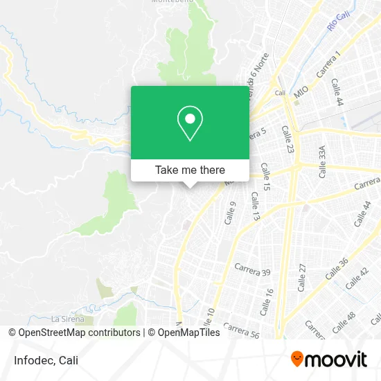Infodec map