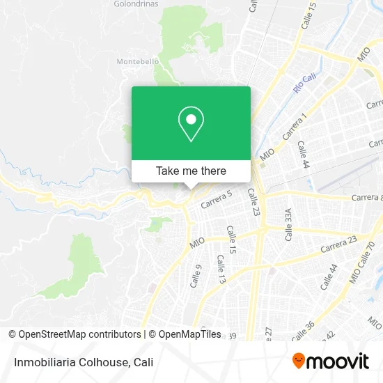 Inmobiliaria Colhouse map