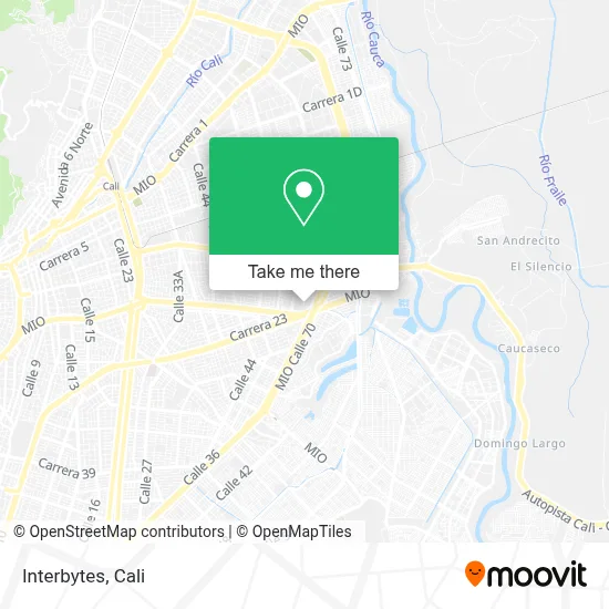 Interbytes map