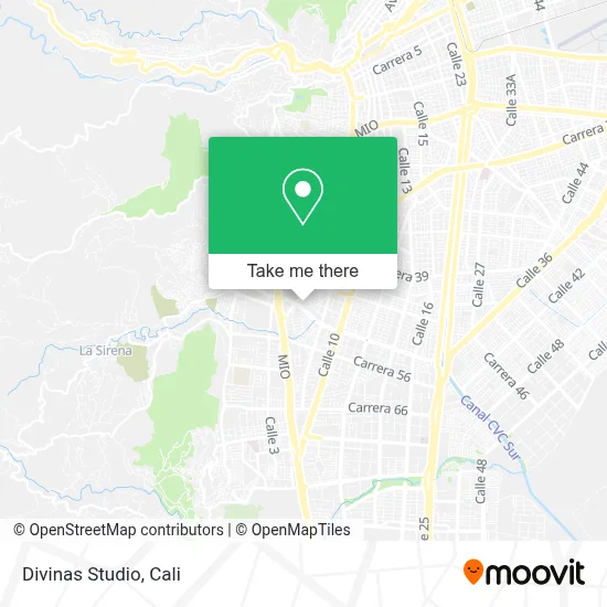 Divinas Studio map