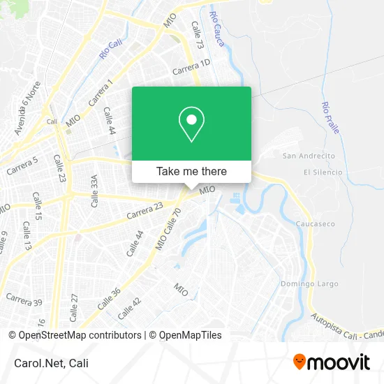 Carol.Net map