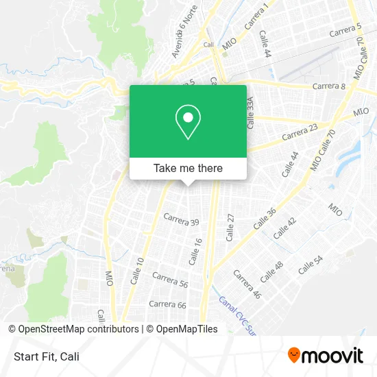 Start Fit map