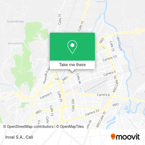 Inval S.A. map