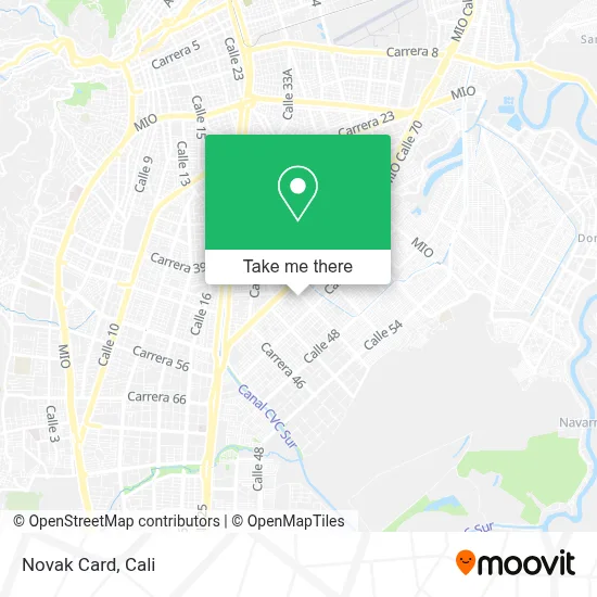 Novak Card map
