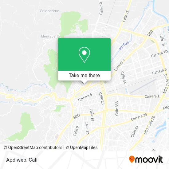 Apdiweb map