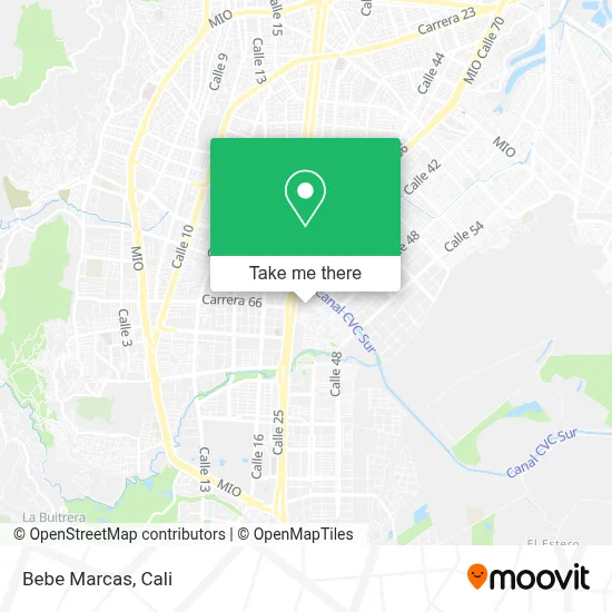 Bebe Marcas map
