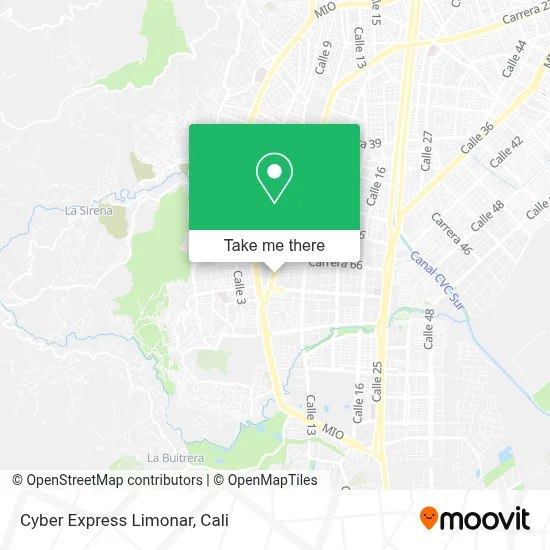 Cyber Express Limonar map