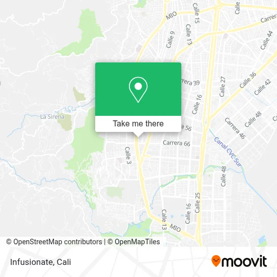 Infusionate map