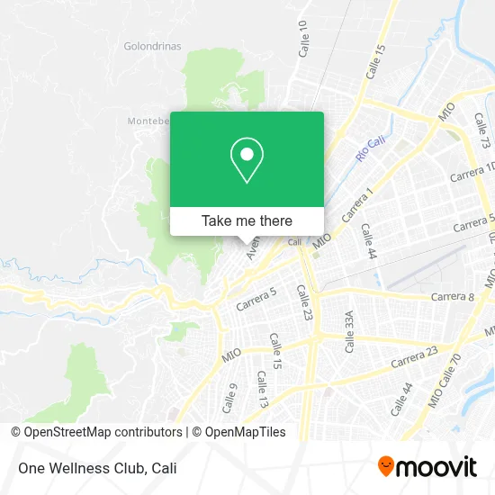 One Wellness Club map
