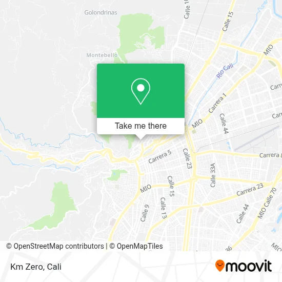 Km Zero map