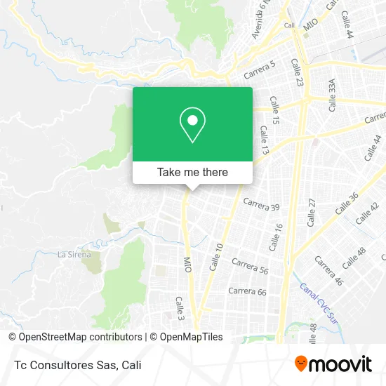 Tc Consultores Sas map