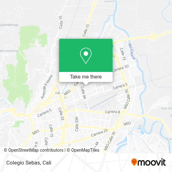 Colegio Sebas map