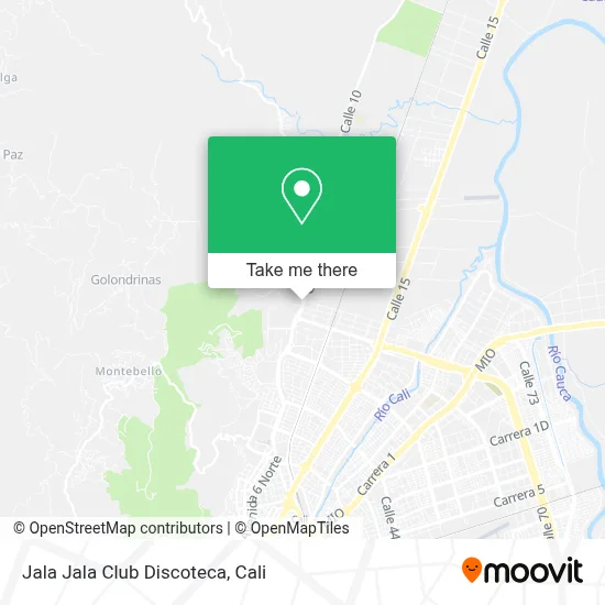 Jala Jala Club Discoteca map