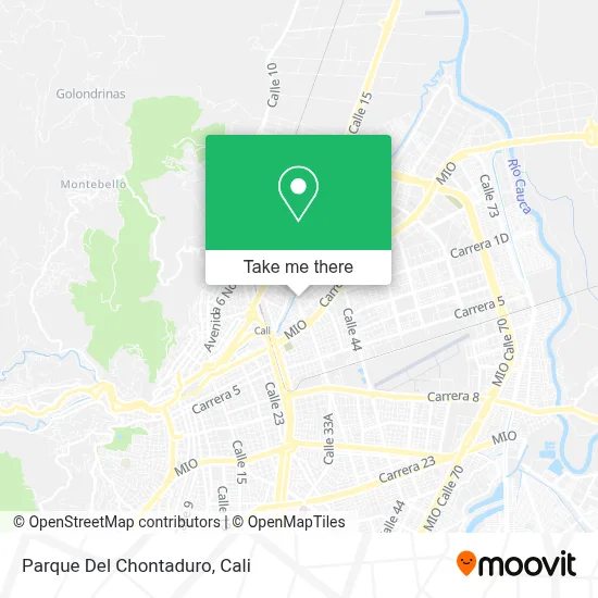 Parque Del Chontaduro map