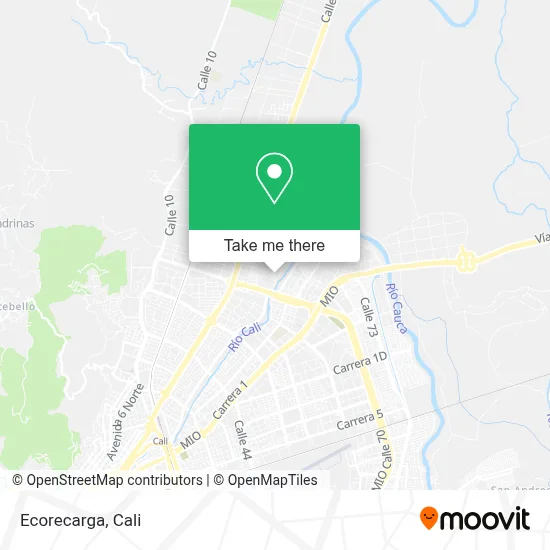 Ecorecarga map