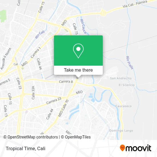 Tropical Time map