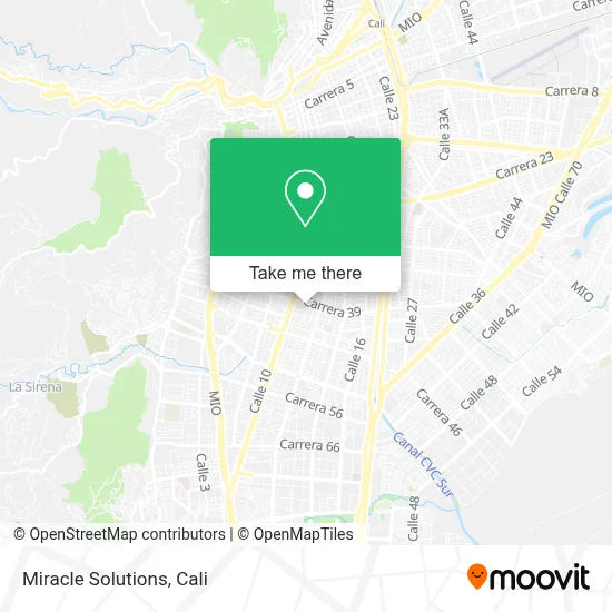Miracle Solutions map