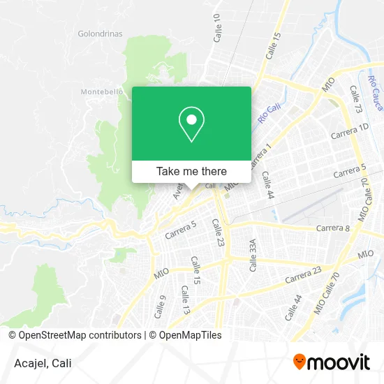 Acajel map