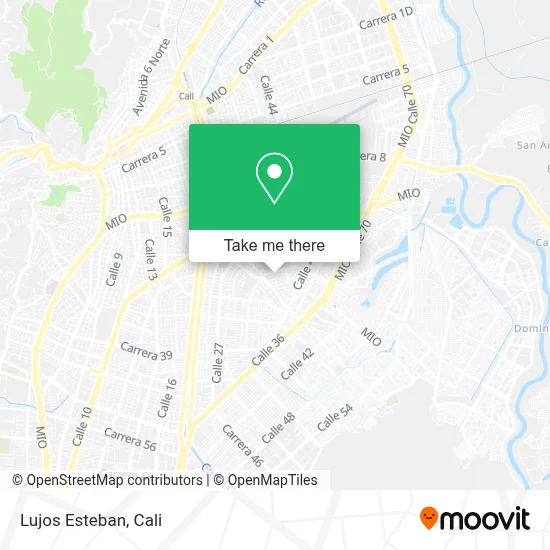 Lujos Esteban map