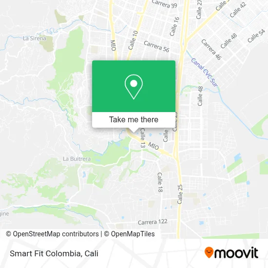 Smart Fit Colombia map