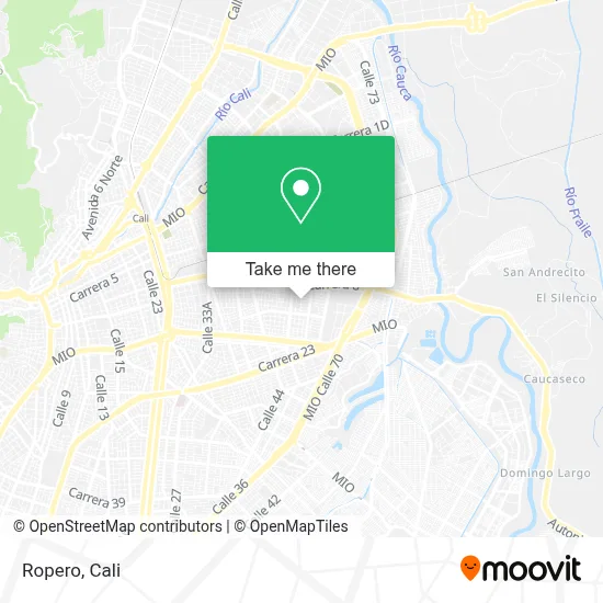 Ropero map