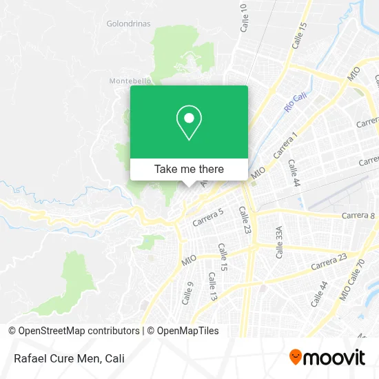 Rafael Cure Men map