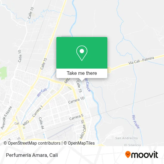 Perfumería Amara map