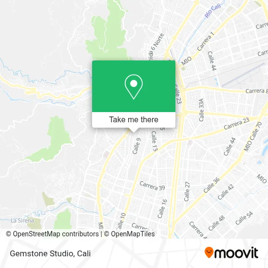 Gemstone Studio map