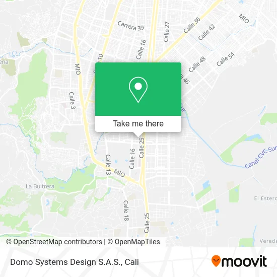 Domo Systems Design S.A.S. map