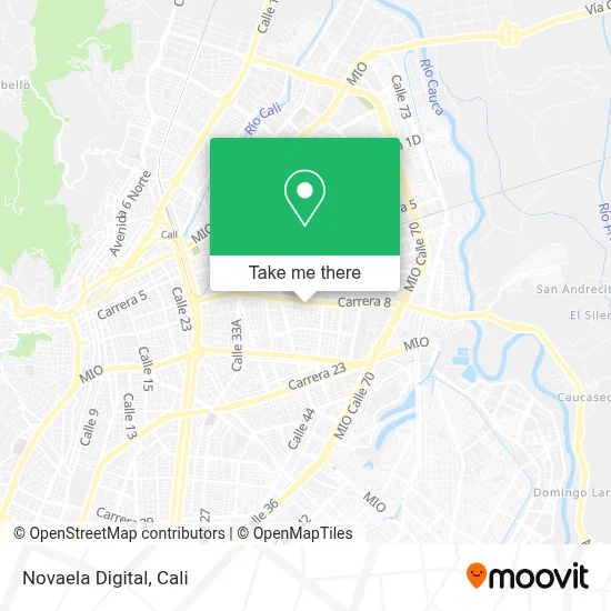 Novaela Digital map